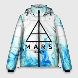 Куртка зимняя мужская 30 SECONDS TO MARS, цвет: 3D-черный
