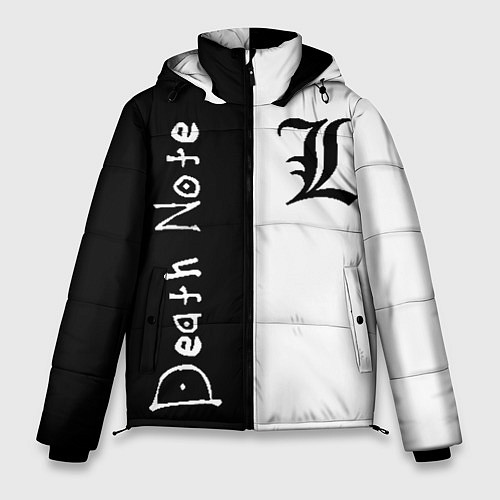 Мужская зимняя куртка Death Note 2 / 3D-Черный – фото 1