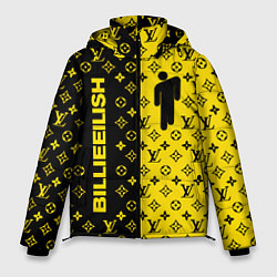 Куртка зимняя мужская BILLIE EILISH x LV Yellow, цвет: 3D-черный