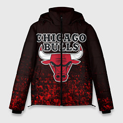 Куртка зимняя мужская CHICAGO BULLS, цвет: 3D-черный