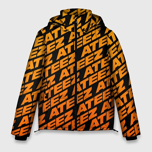 Мужская зимняя куртка ATEEZ / 3D-Черный – фото 1