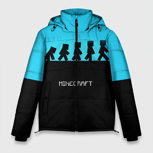 Мужская зимняя куртка MINECRAFT / 3D-Светло-серый – фото 1