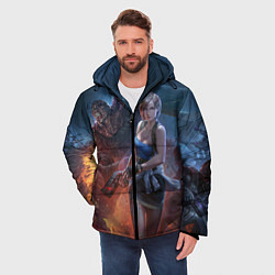 Куртка зимняя мужская RESIDENT EVIL 3, цвет: 3D-светло-серый — фото 2