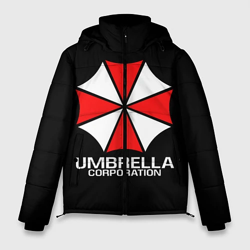 Мужская зимняя куртка UMBRELLA CORP / 3D-Черный – фото 1