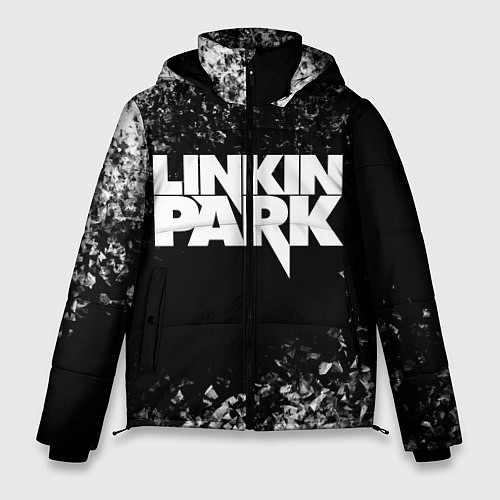 Мужская зимняя куртка Linkin Park / 3D-Красный – фото 1
