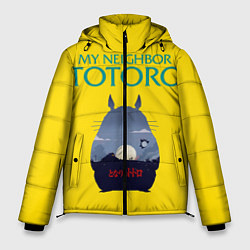 Куртка зимняя мужская Тоторо, цвет: 3D-черный