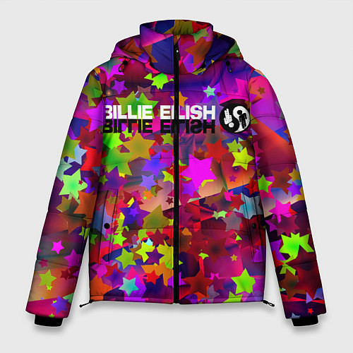 Мужская зимняя куртка Billie eilish / 3D-Черный – фото 1