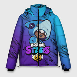 Куртка зимняя мужская Brawl Stars LEON SHARK, цвет: 3D-черный
