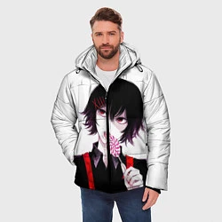 Куртка зимняя мужская Сузуя Джузо, цвет: 3D-черный — фото 2