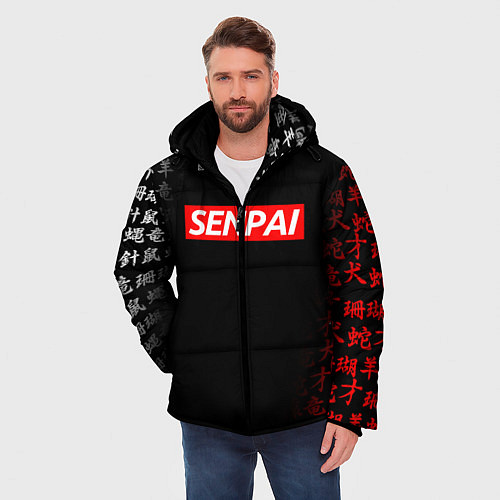 Мужская зимняя куртка СЕМПАЙ - SENPAI / 3D-Светло-серый – фото 3