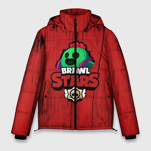 Мужская зимняя куртка Brawl Stars SPIKE / 3D-Черный – фото 1