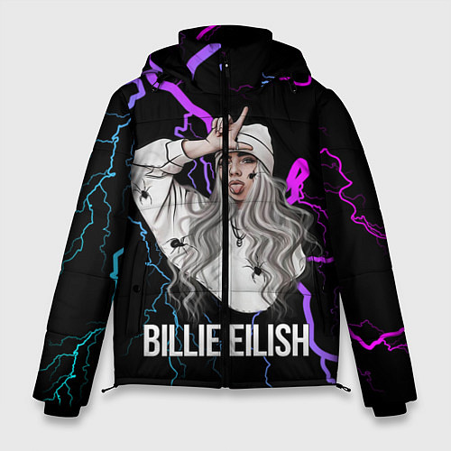 Мужская зимняя куртка BILLIE EILISH / 3D-Черный – фото 1