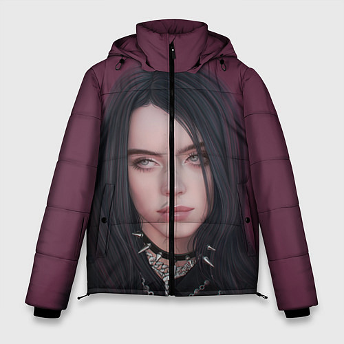 Мужская зимняя куртка BILLIE EILISH / 3D-Черный – фото 1