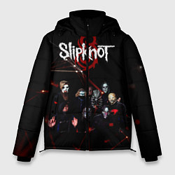 Куртка зимняя мужская Slipknot, цвет: 3D-красный
