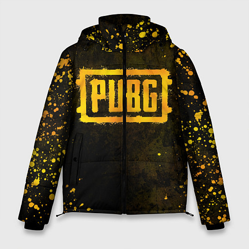 Мужская зимняя куртка PUBG / 3D-Черный – фото 1