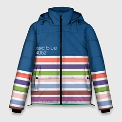Куртка зимняя мужская Pantone цвет года с 2012 по 2020 гг, цвет: 3D-черный