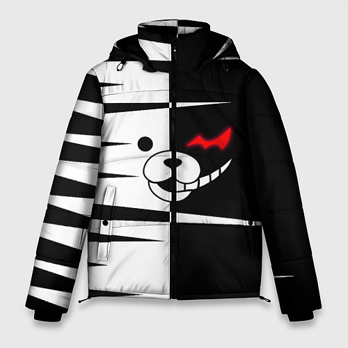 Мужская зимняя куртка Monokuma / 3D-Черный – фото 1