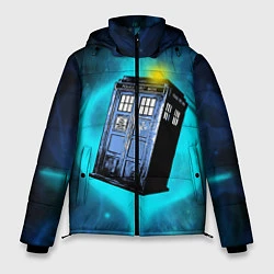 Куртка зимняя мужская Doctor Who, цвет: 3D-черный