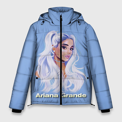 Мужская зимняя куртка Ariana Grande Ариана Гранде / 3D-Черный – фото 1