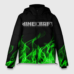 Куртка зимняя мужская MINECRAFT FIRE, цвет: 3D-черный
