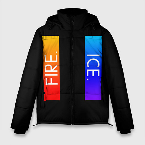 Мужская зимняя куртка FIRE ICE / 3D-Черный – фото 1