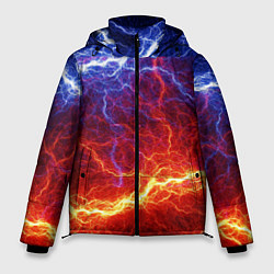 Куртка зимняя мужская Лёд и огонь, цвет: 3D-светло-серый