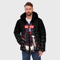 Куртка зимняя мужская SENPAI ANIME, цвет: 3D-черный — фото 2