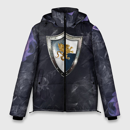 Мужская зимняя куртка Heroes of Might and Magic / 3D-Черный – фото 1