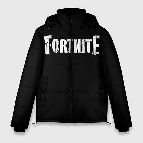 Мужская зимняя куртка Fortnite / 3D-Черный – фото 1