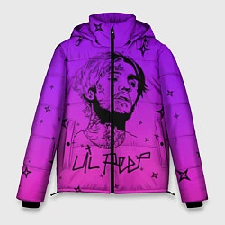 Куртка зимняя мужская LIL PEEP, цвет: 3D-черный