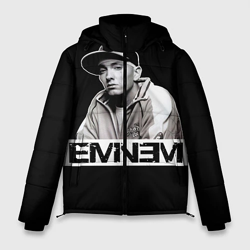 Мужская зимняя куртка Eminem / 3D-Черный – фото 1
