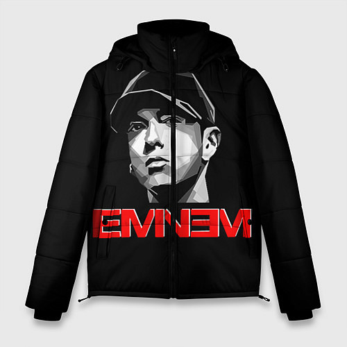 Мужская зимняя куртка Eminem / 3D-Черный – фото 1