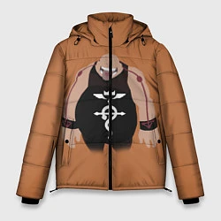 Куртка зимняя мужская Стальной алхимик, цвет: 3D-черный
