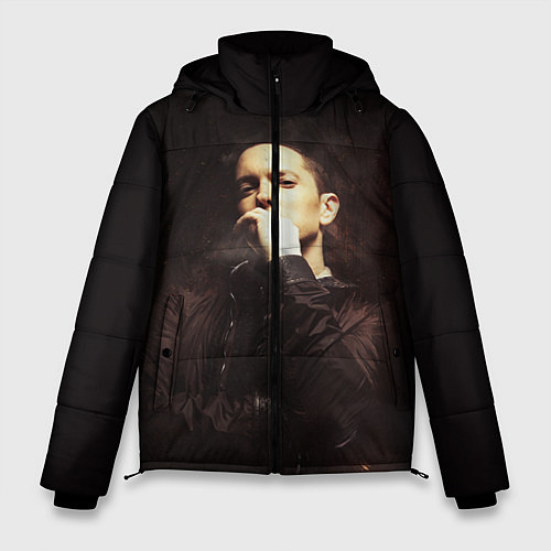 Мужская зимняя куртка EMINEM / 3D-Черный – фото 1
