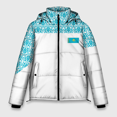 Мужская зимняя куртка Казахстан Форма / 3D-Красный – фото 1