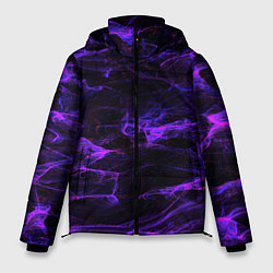 Куртка зимняя мужская Текстуры, цвет: 3D-черный