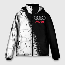 Куртка зимняя мужская AUDI, цвет: 3D-черный