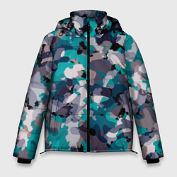Куртка зимняя мужская Камуфляж: ледяной, цвет: 3D-светло-серый