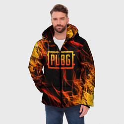 Куртка зимняя мужская PUBG, цвет: 3D-черный — фото 2