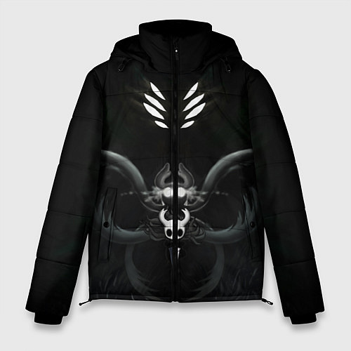 Мужская зимняя куртка Hollow Knight / 3D-Черный – фото 1