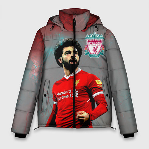 Мужская зимняя куртка Mohamed Salah / 3D-Черный – фото 1