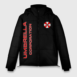 Куртка зимняя мужская Umbrella Corporation, цвет: 3D-красный