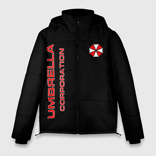 Мужская зимняя куртка Umbrella Corporation / 3D-Красный – фото 1