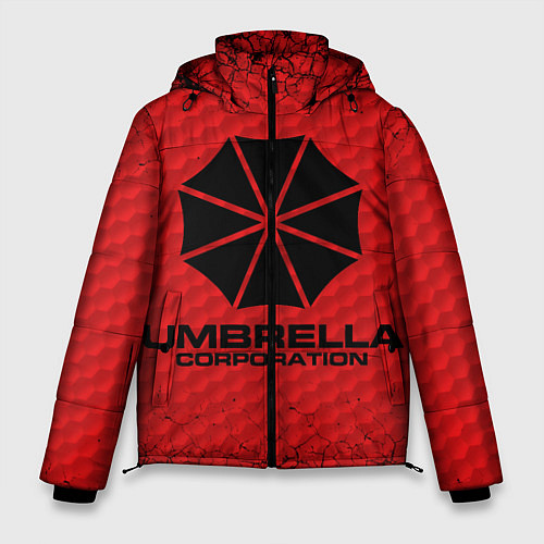 Мужская зимняя куртка Umbrella Corporation / 3D-Черный – фото 1