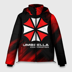 Куртка зимняя мужская Umbrella Corporation, цвет: 3D-красный