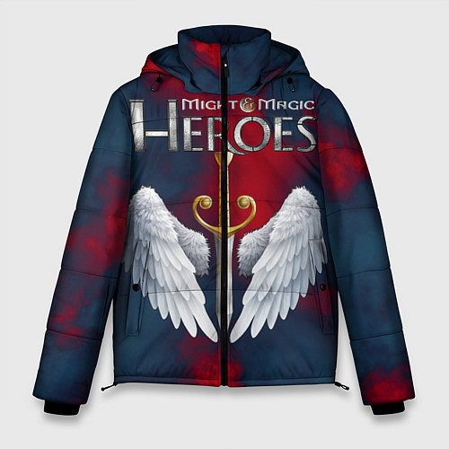 Мужская зимняя куртка Heroes of Might and Magic / 3D-Черный – фото 1