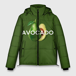 Куртка зимняя мужская АВОКАДО, цвет: 3D-черный