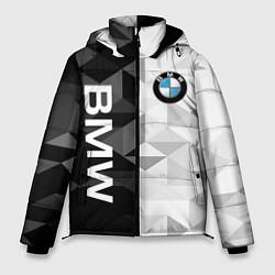 Куртка зимняя мужская BMW, цвет: 3D-черный