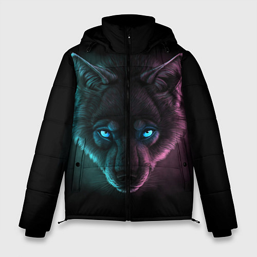 Мужская зимняя куртка Neon Style / 3D-Черный – фото 1