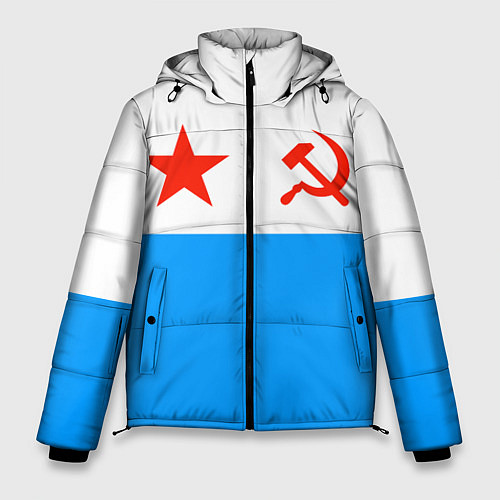 Мужская зимняя куртка ВМФ СССР / 3D-Черный – фото 1